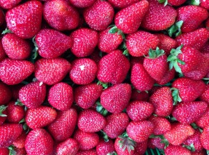 strawberriesflat